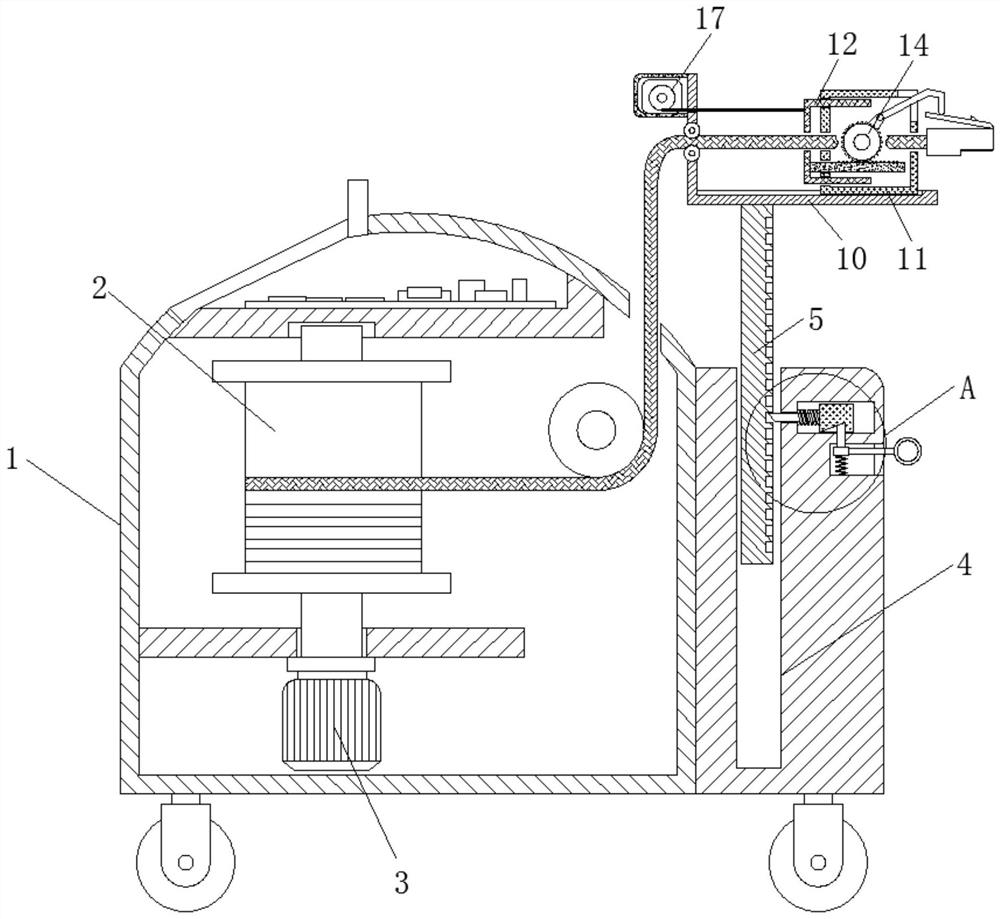 A Network Wiring Converging Device Utilizing the Gear Rod Transmission Principle