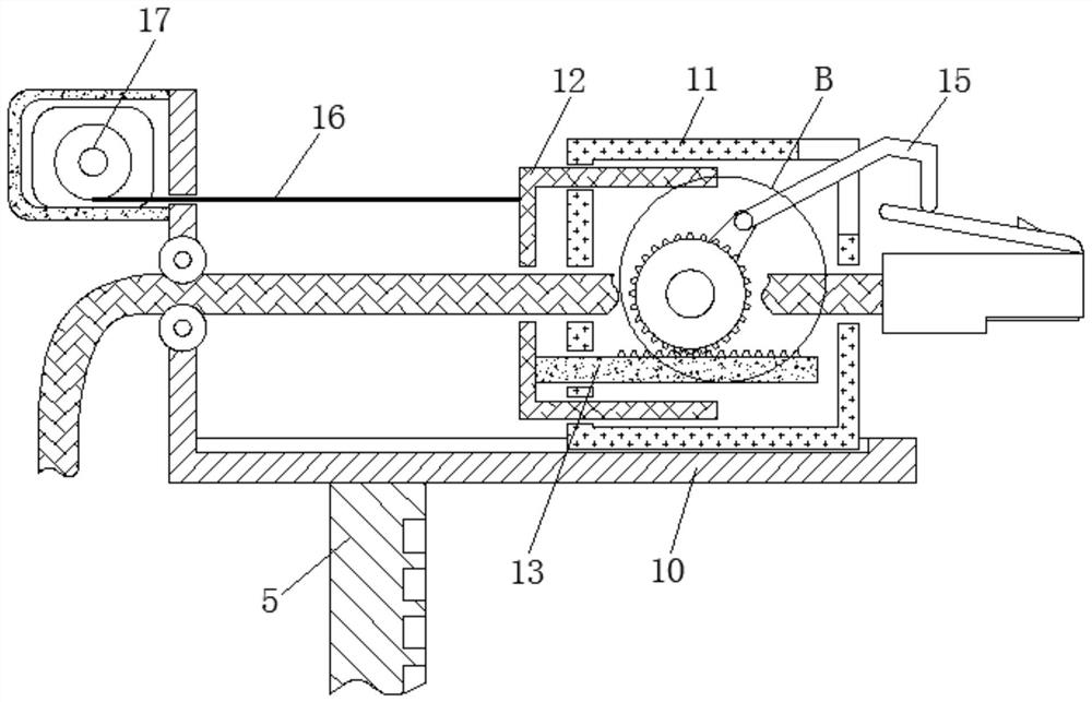 A Network Wiring Converging Device Utilizing the Gear Rod Transmission Principle