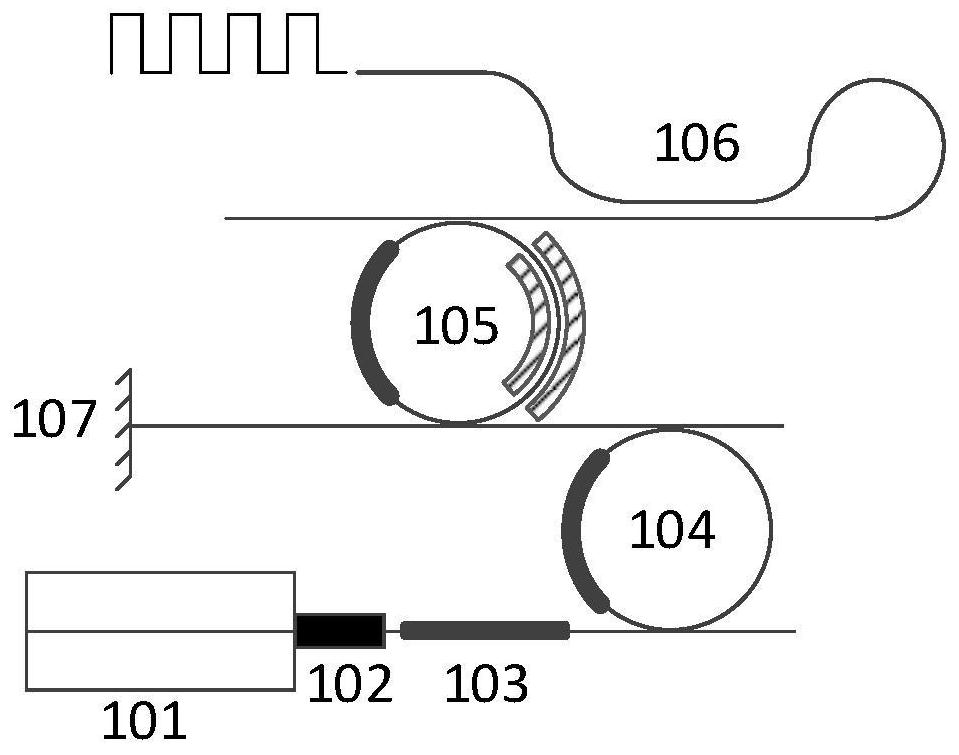 Wavelength tunable directly modulated silicon-based external cavity laser