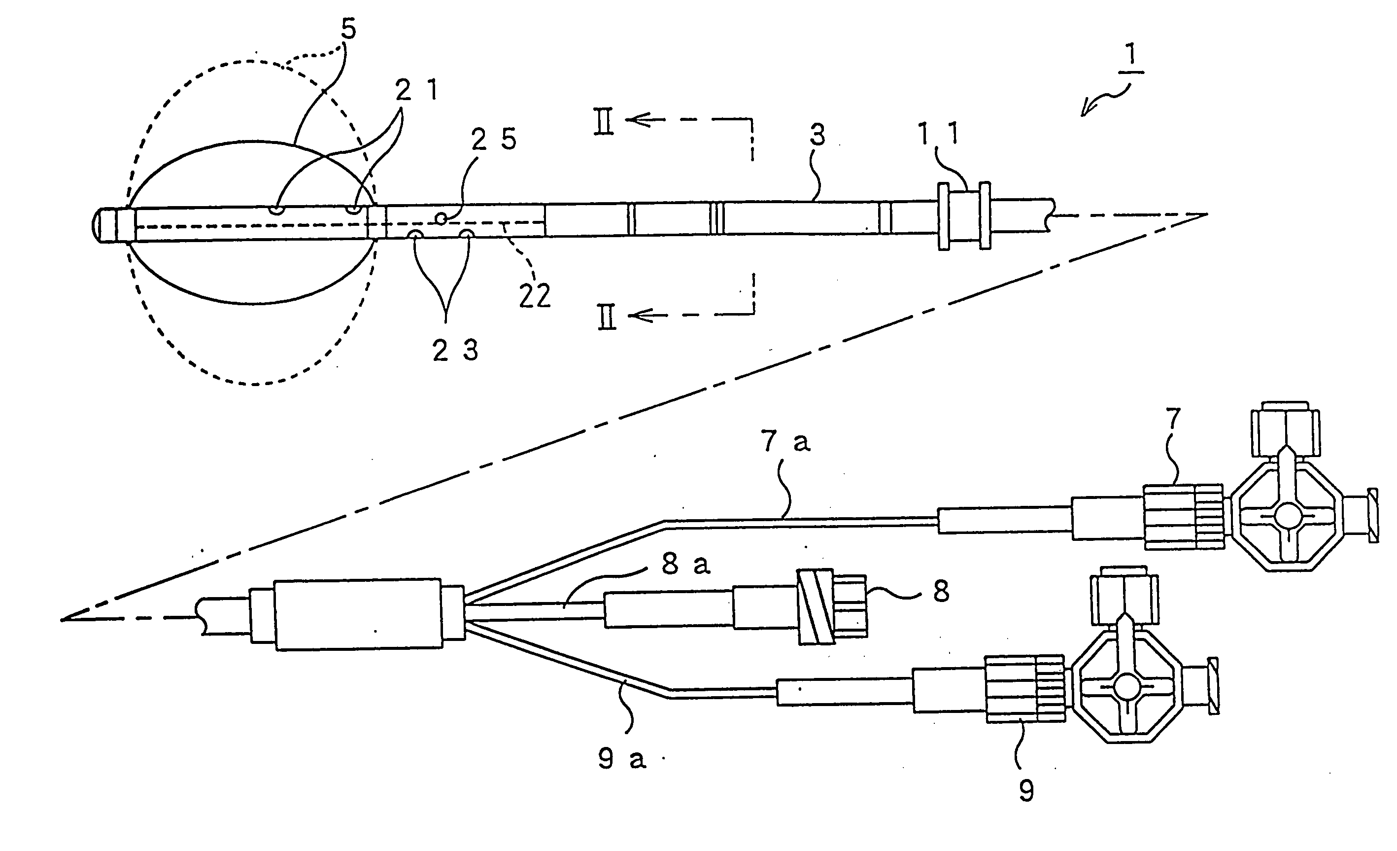 Occlusion catheter for the ascending aorta