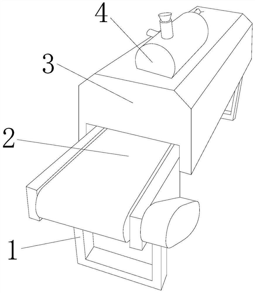 A plastic particle shredder