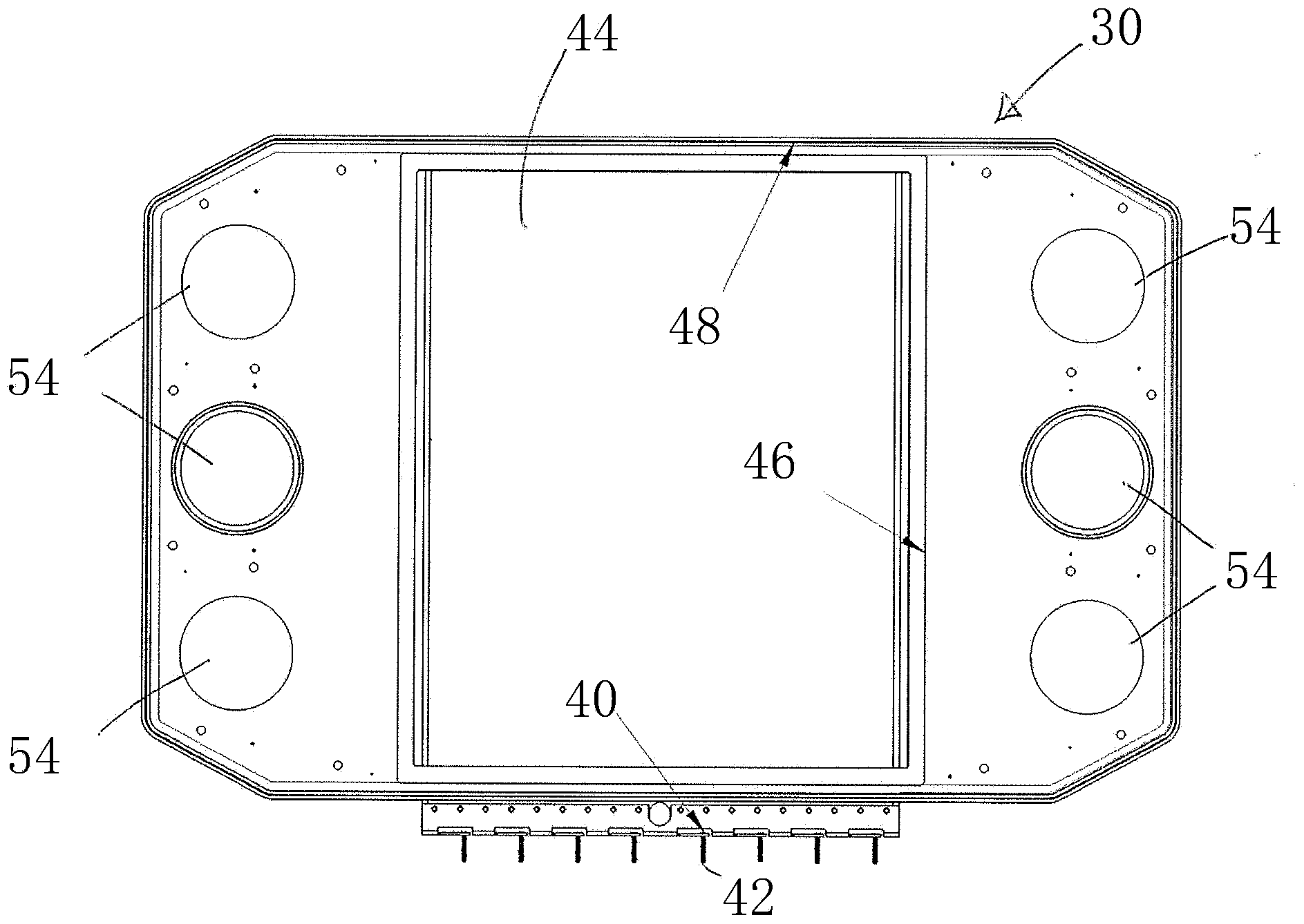 Electrodialysis unit for water treatment