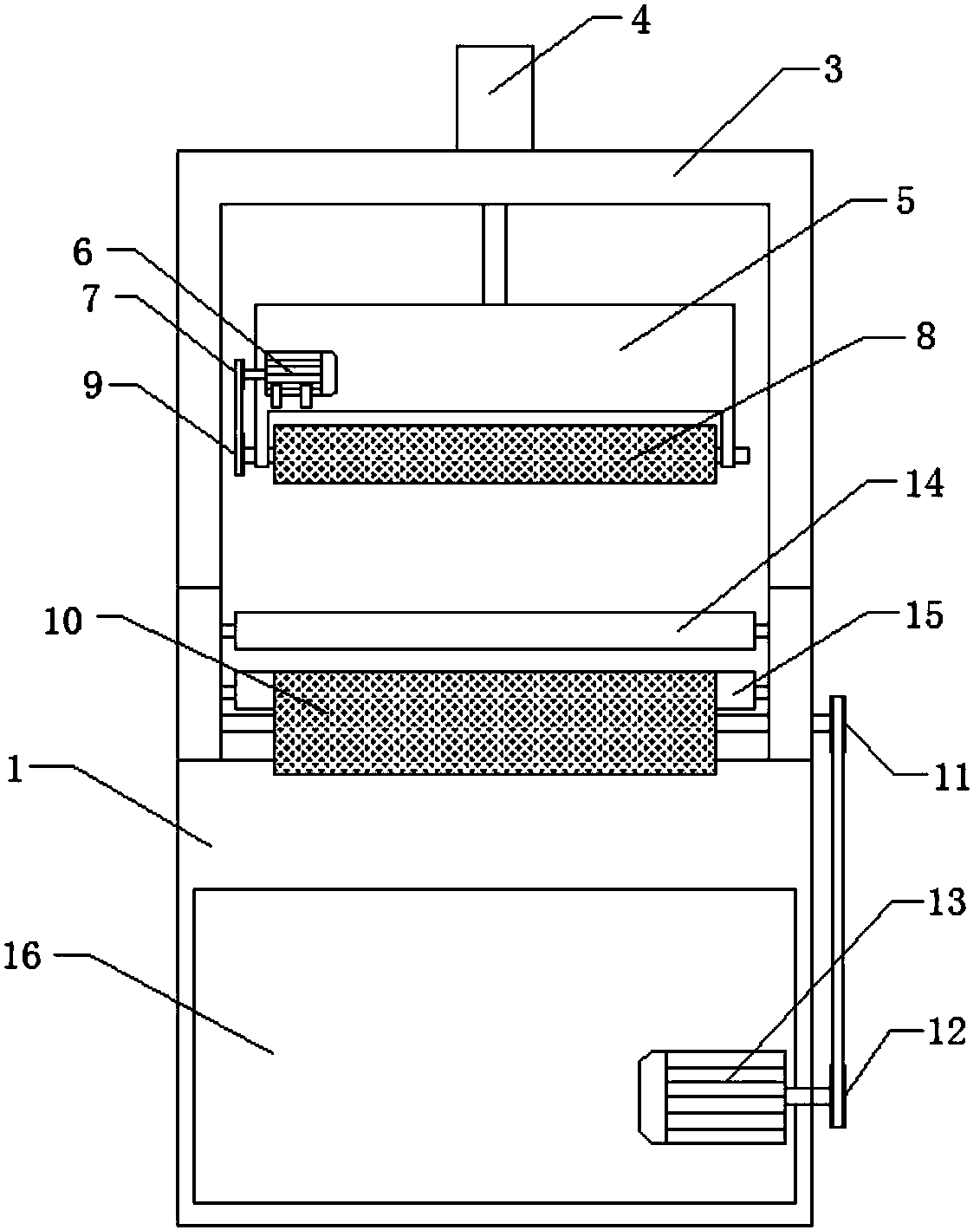 Automatic polishing device