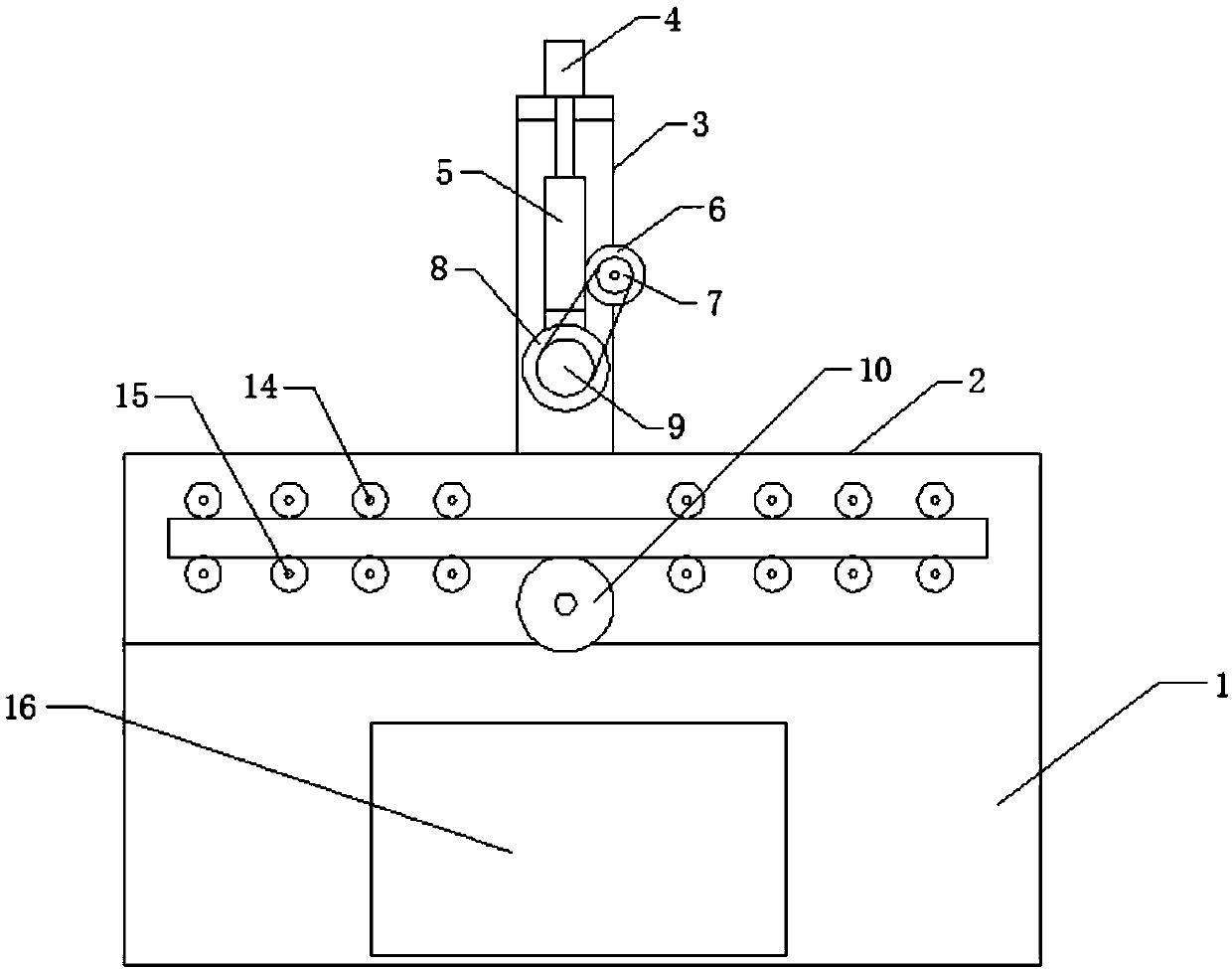 Automatic polishing device