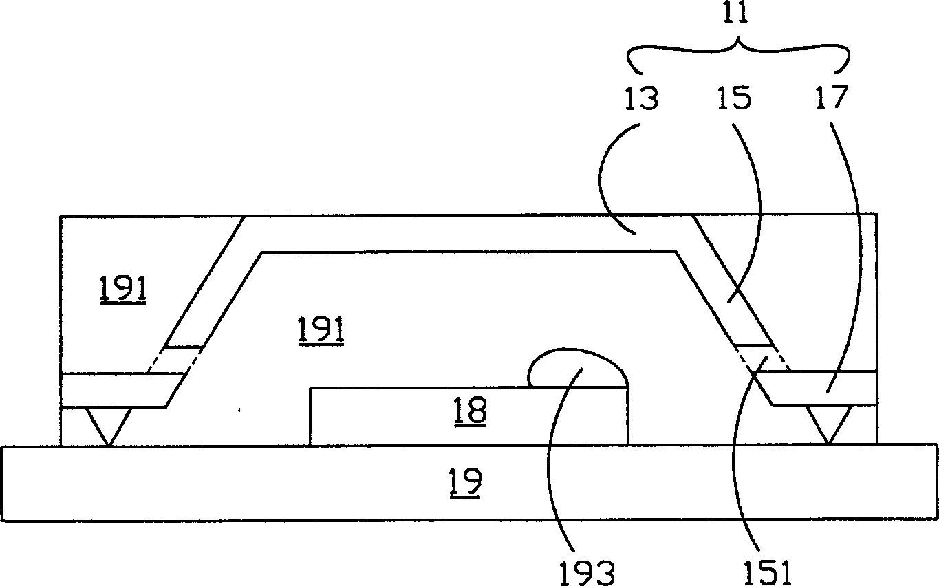 Wafer radiating element