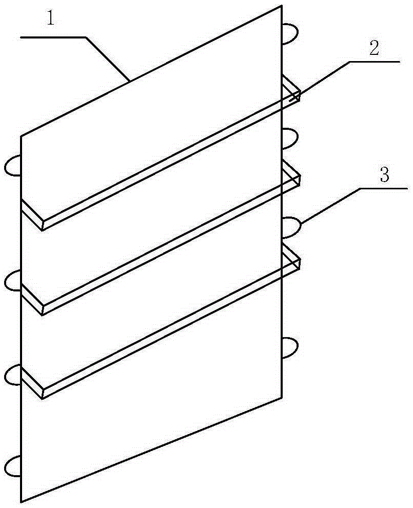 A Nursing Structure for Large Slope Stone Slopes