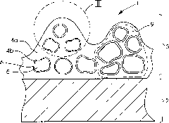 Method for producing a structured surface contacting printing material