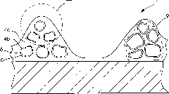 Method for producing a structured surface contacting printing material