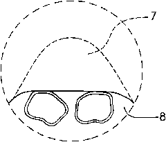 Method for producing a structured surface contacting printing material