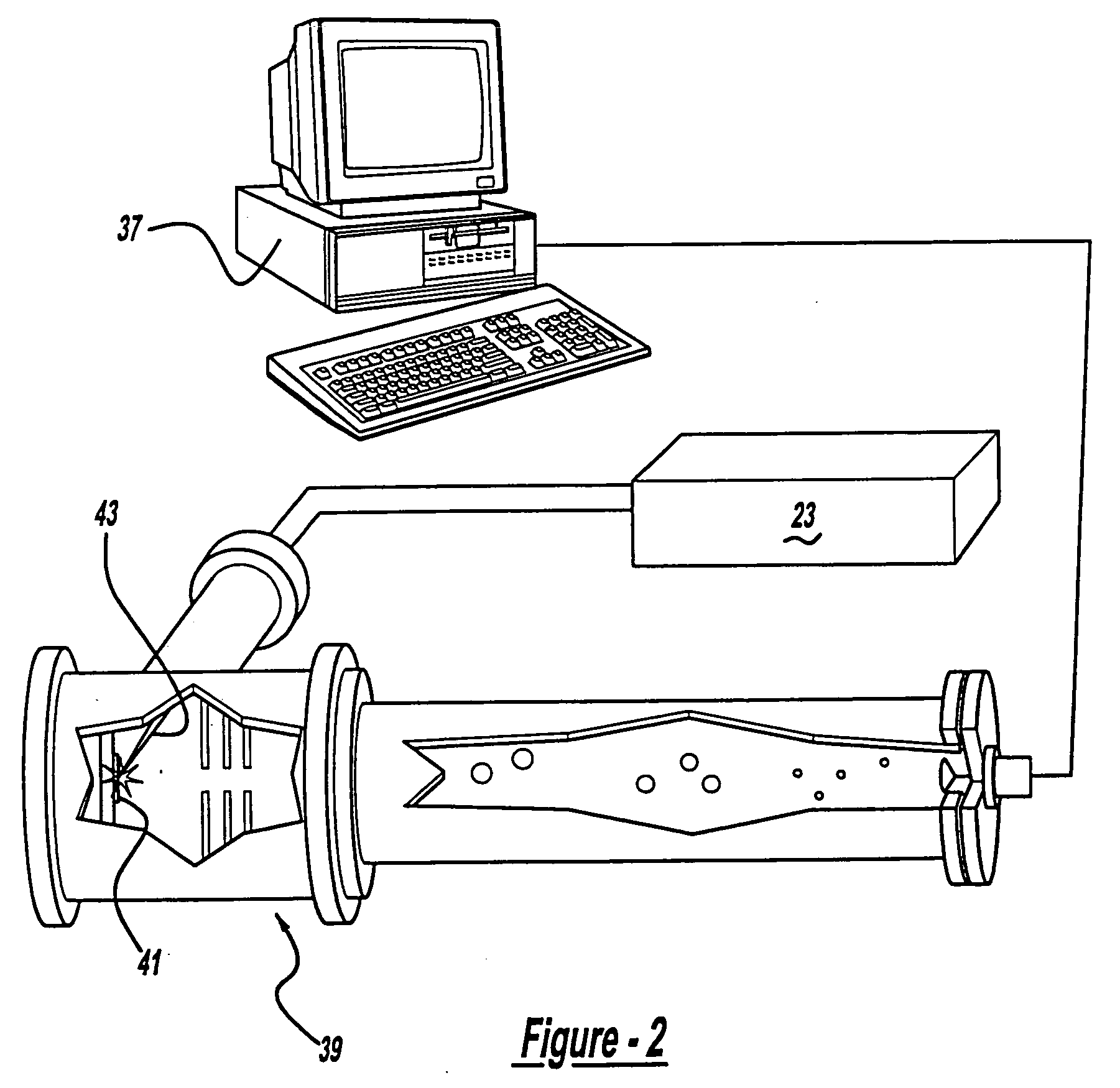 Control system and apparatus for use with laser excitation and ionization