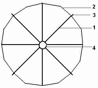 Removal-free temporary vena cava filter and manufacture method thereof