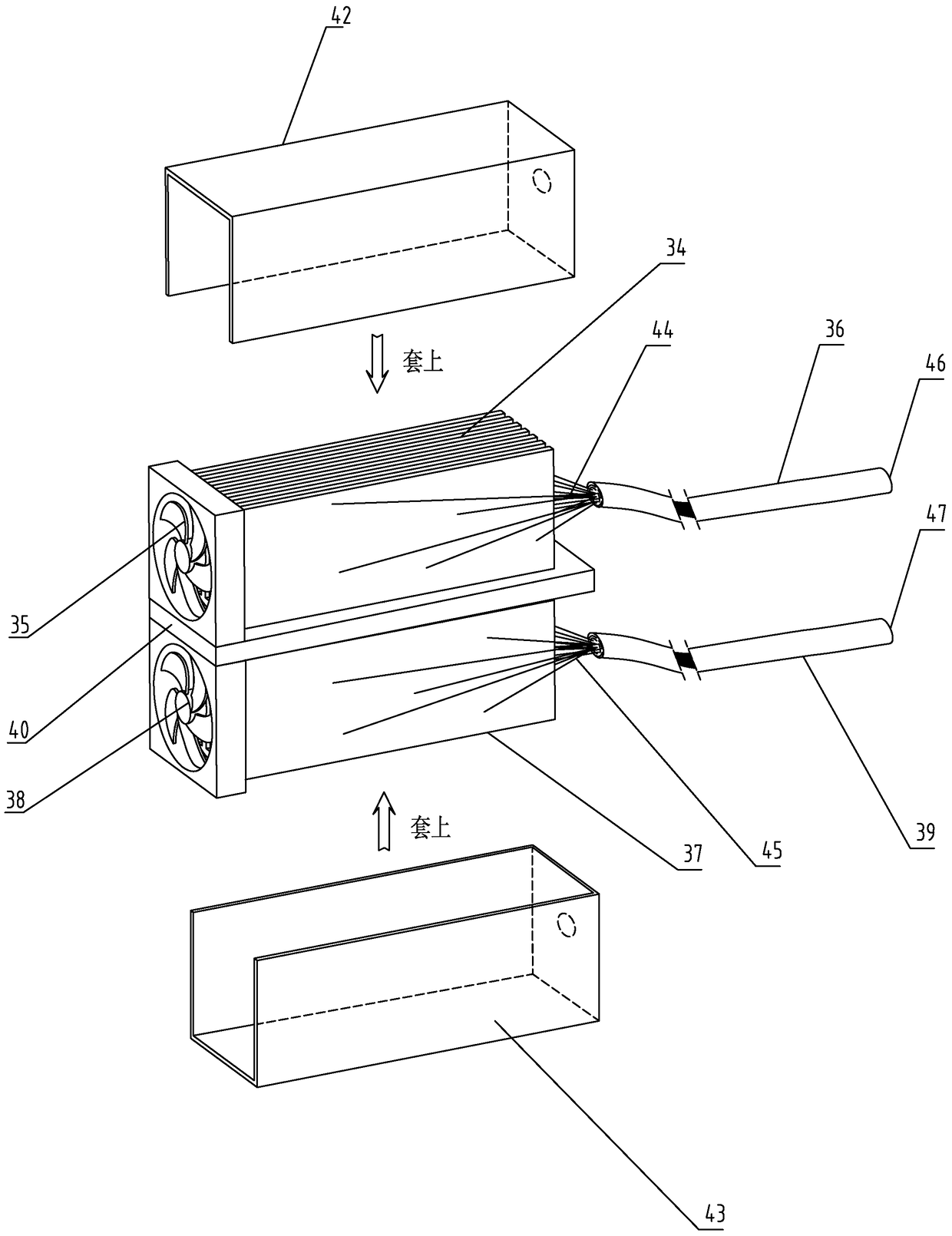 A 3D printing device for semiconductor deep cooling and heating