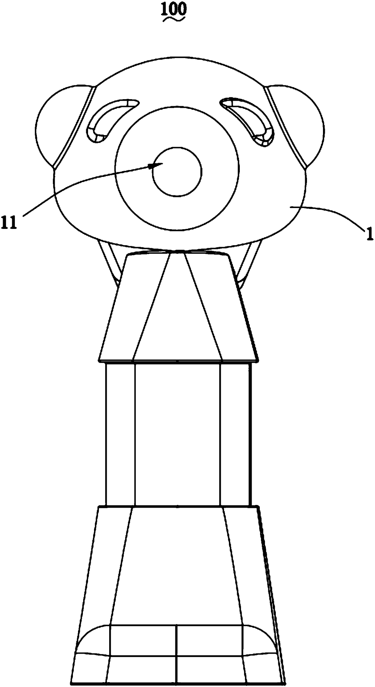 ZW optometry training instrument