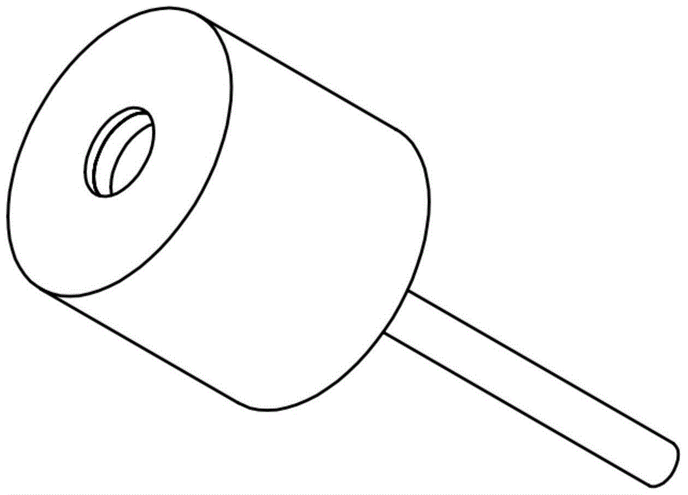 Hollow anode for plasma thruster of cusped magnetic field