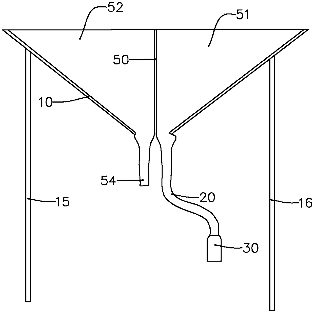 Device for detecting urine sample in medical examination and working method thereof