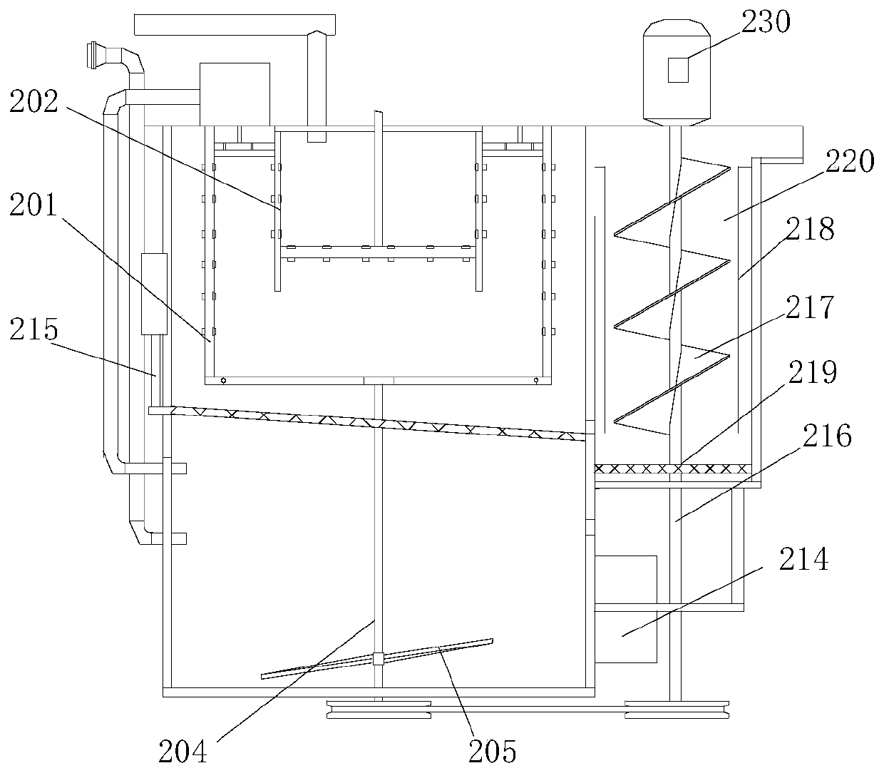 Environment-friendly dirt removing system