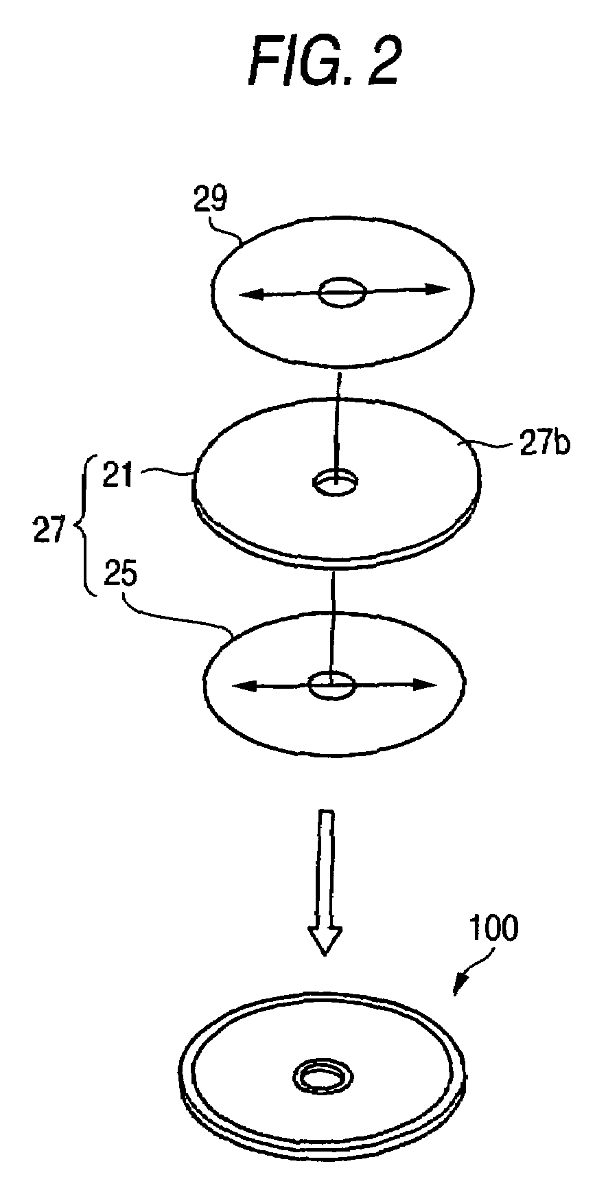 Optical disk, thin plastic sheet, and method for affixing display sheet to disk substrate