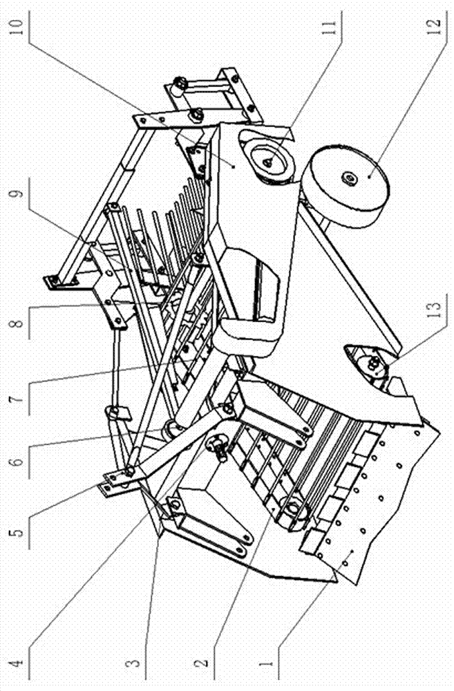 Tuber type crop excavating harvester