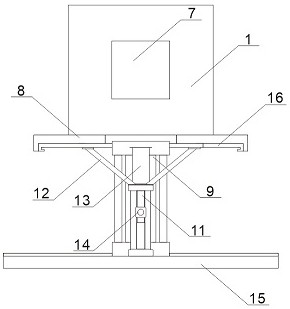 Small metal tight etching machine convenient to adjust height