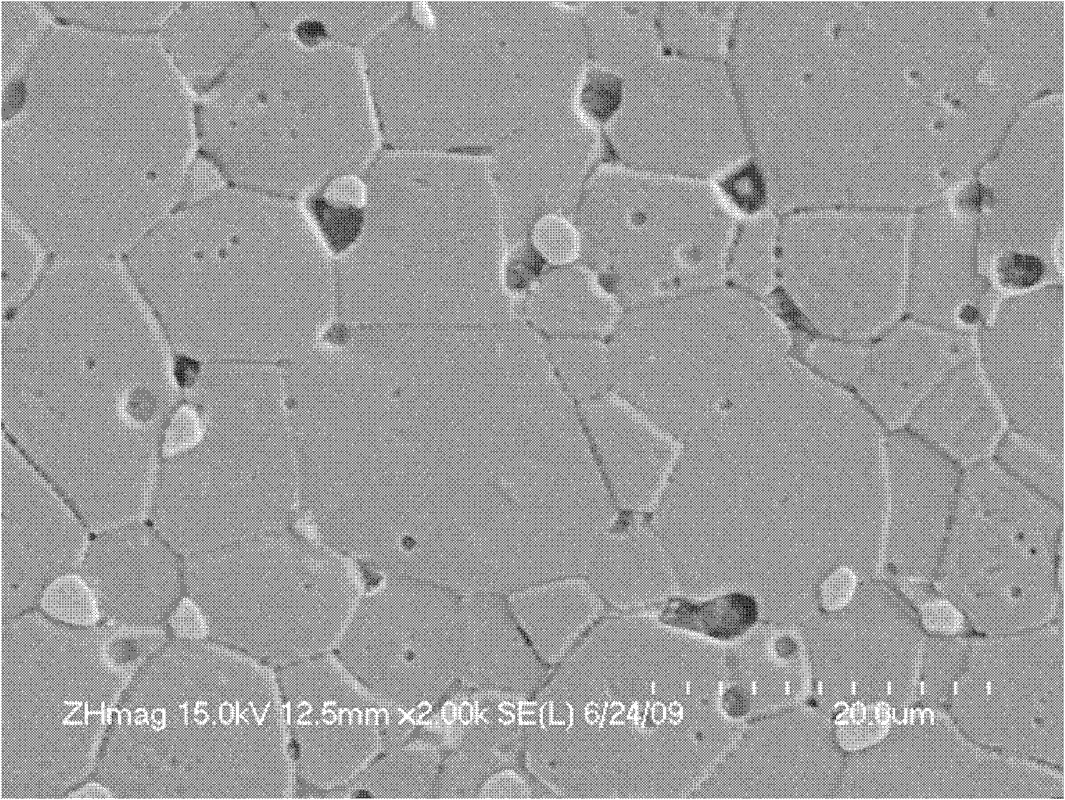 R-Fe-B series magnet of gradient resistance and production method thereof