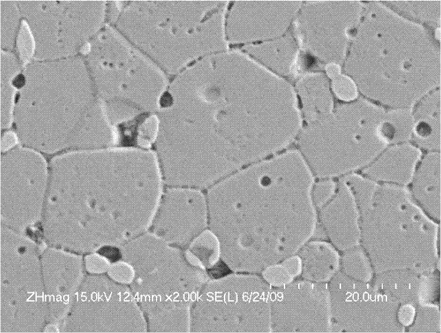 R-Fe-B series magnet of gradient resistance and production method thereof