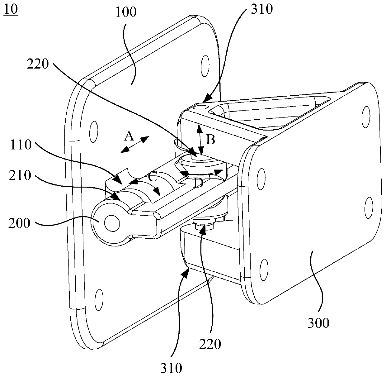 Vehicle, display device and rotating mechanism