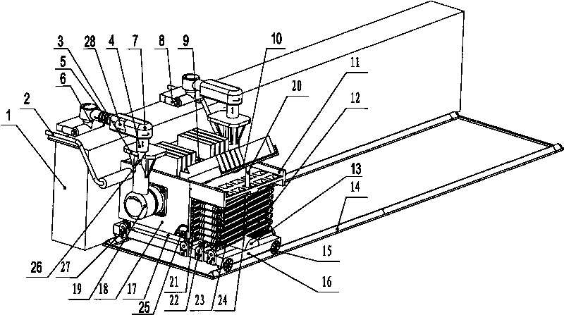 Wall-building robot