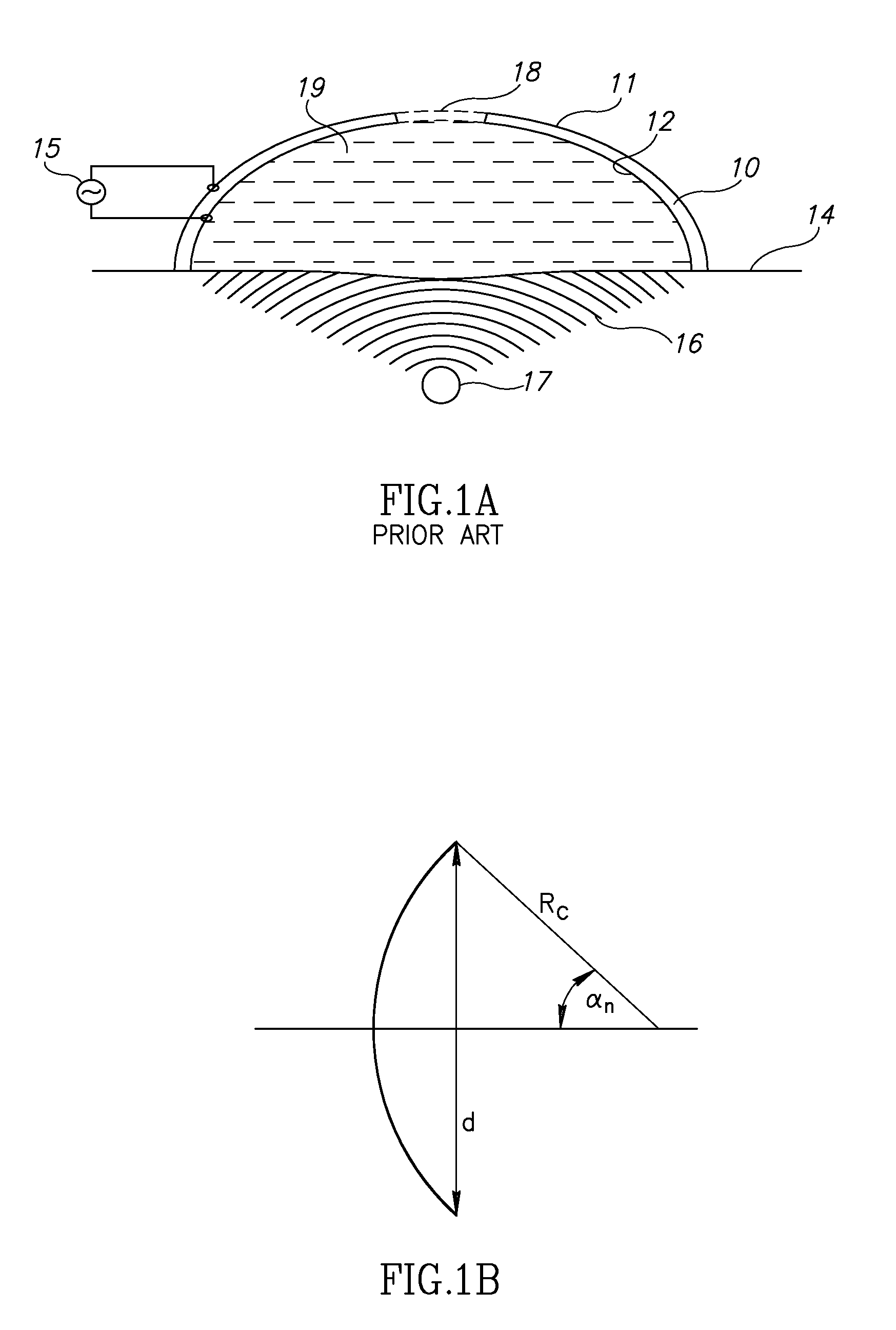 Operation of patterned ultrasonic transducers