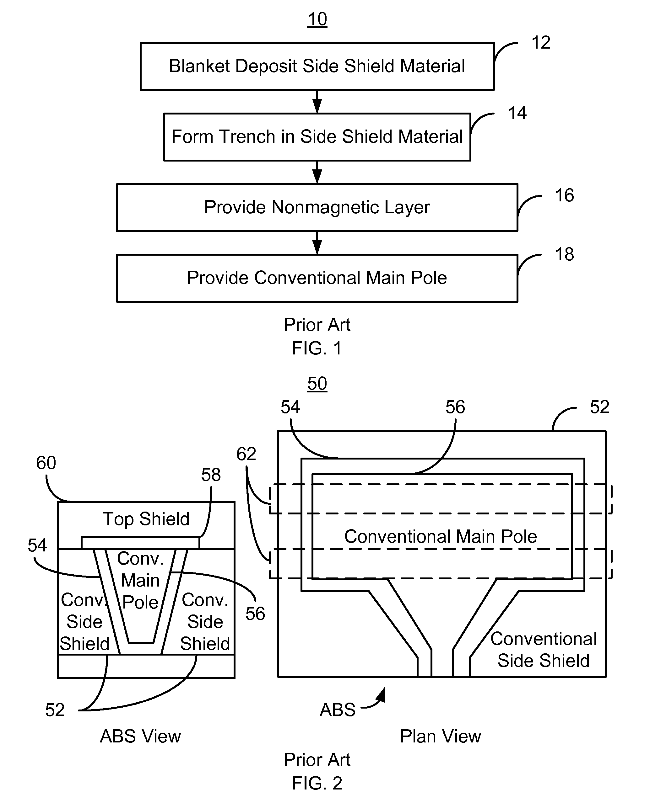 Method and system for providing a magnetic recording transducer having side shields