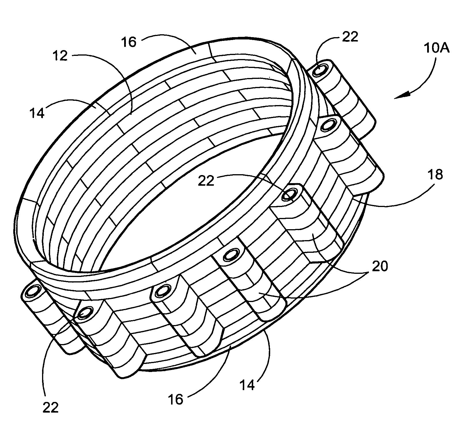 Drum shell with incorporated lugs