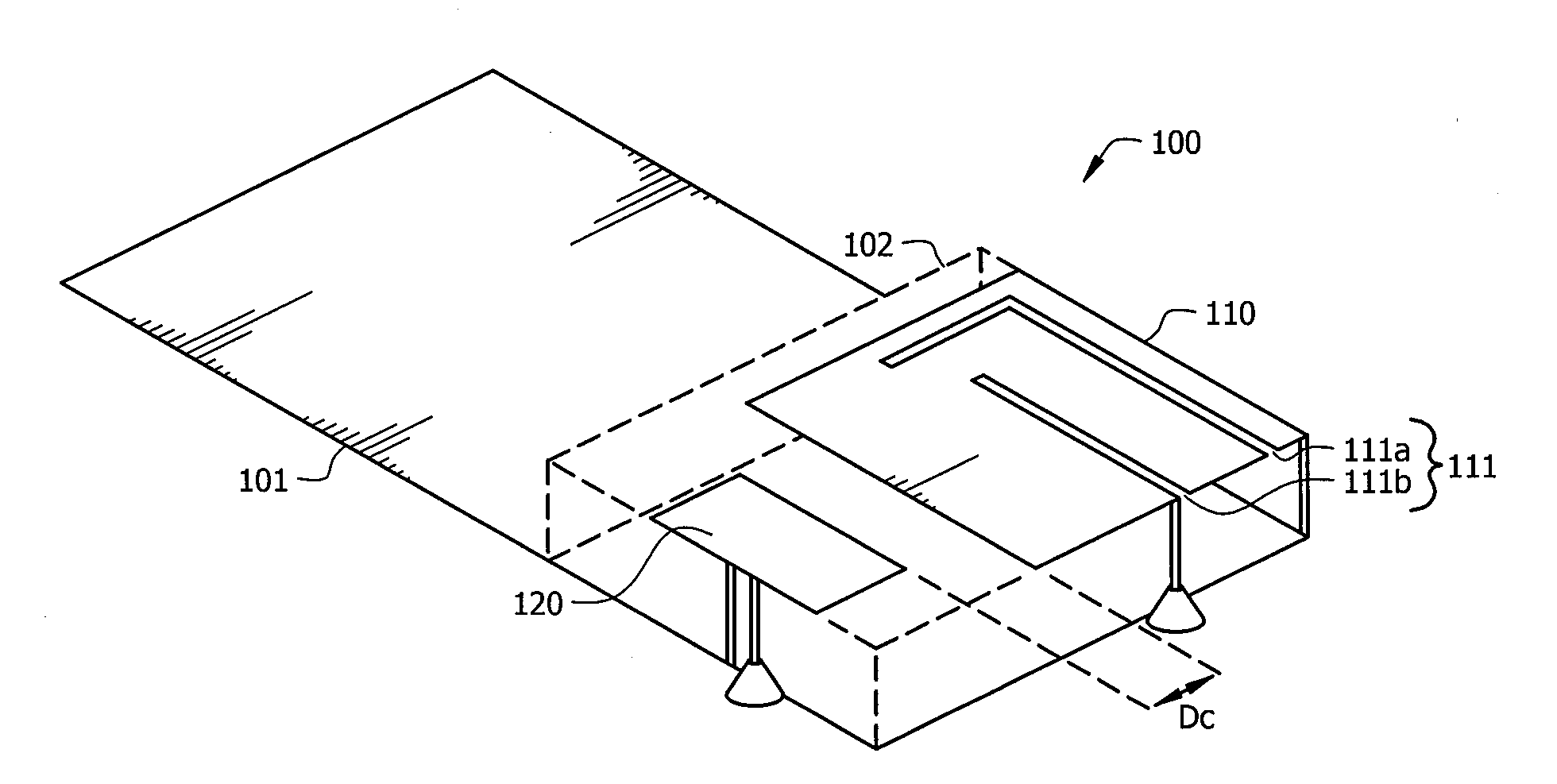 Antennas using over-coupling for wide-band operation