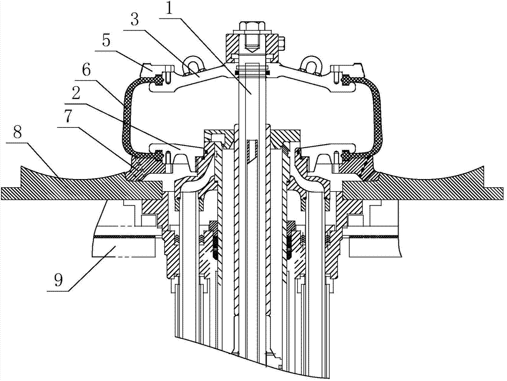 Adjustable mold for tyre molding vulcanizing machine