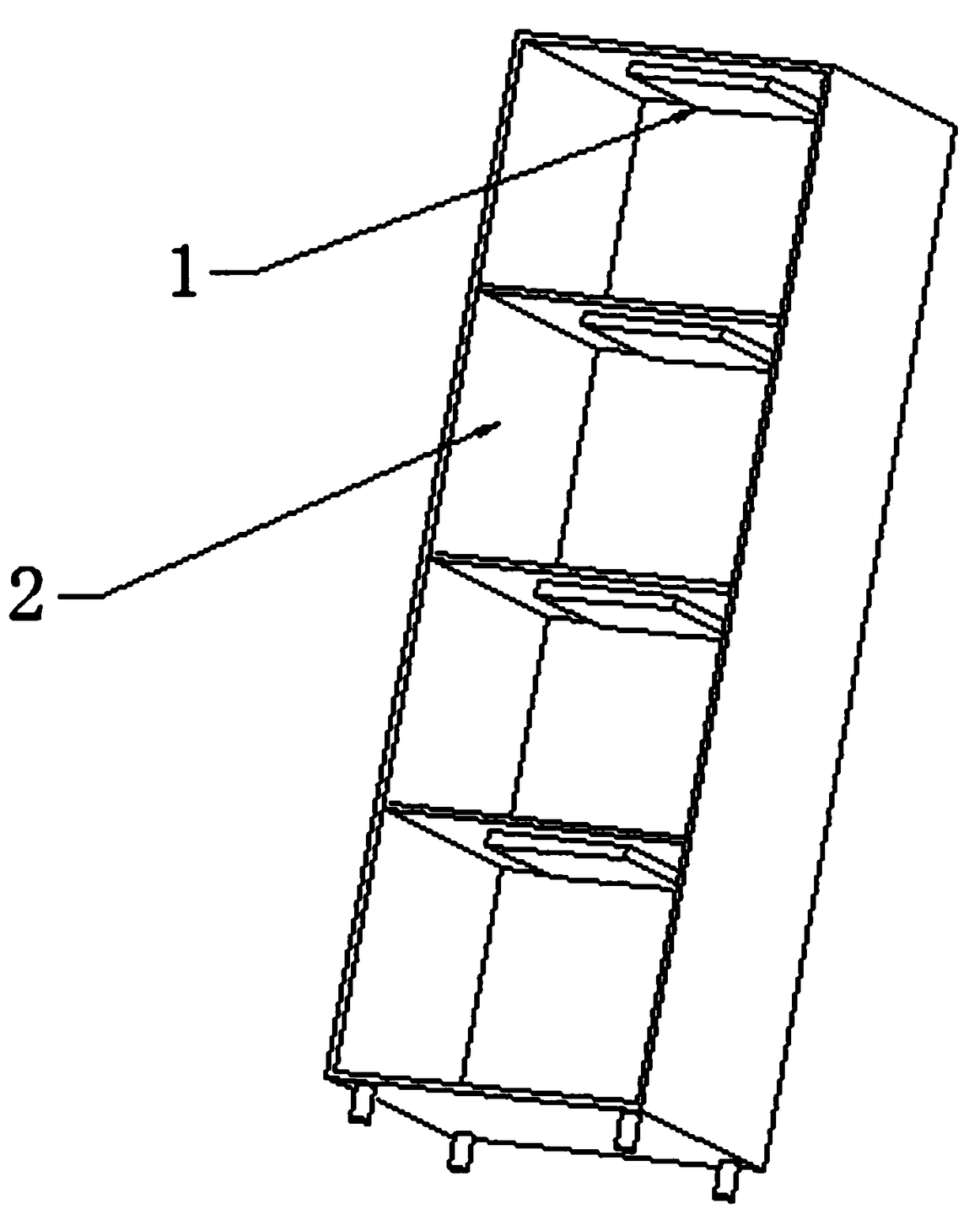 An RFID reader/writer antenna and a method for using the same