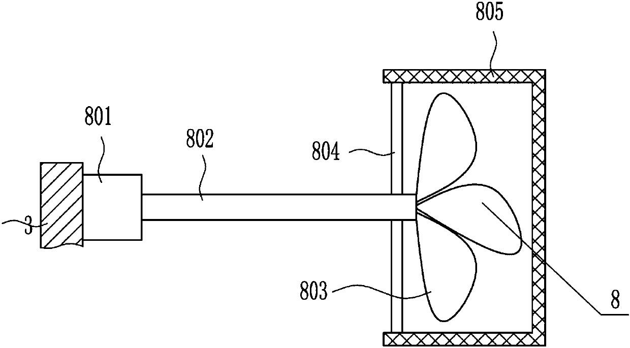 Ground cleaning device for petroleum exploration