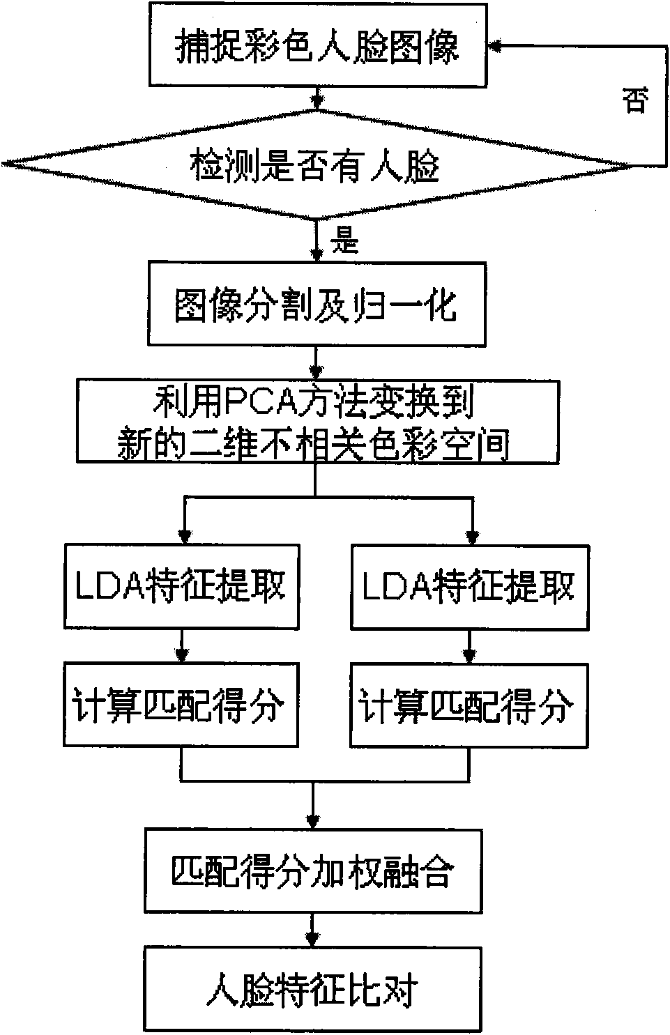 System and method for authenticating colorized face images