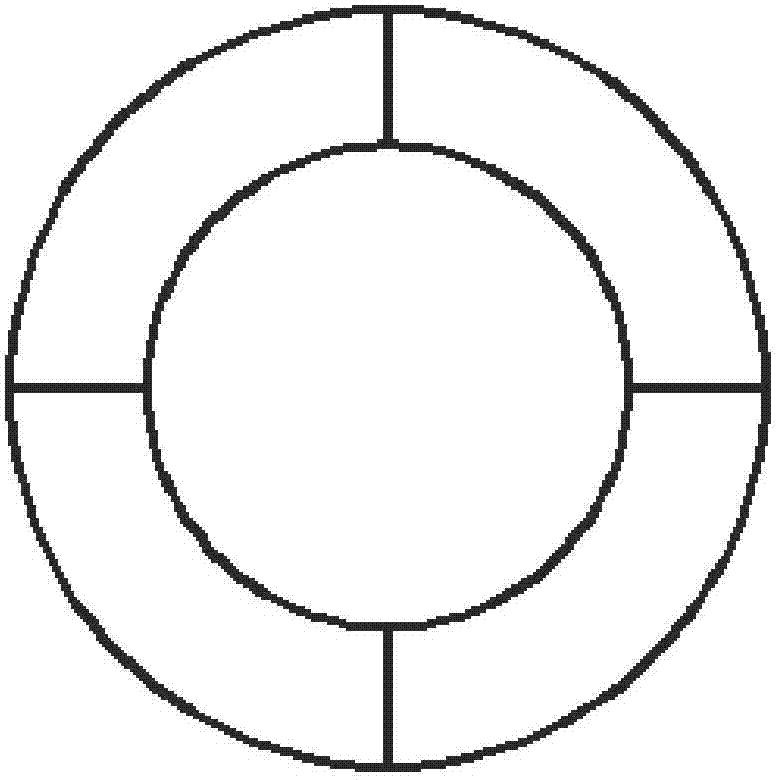 One-step centering ship shafting mounting method