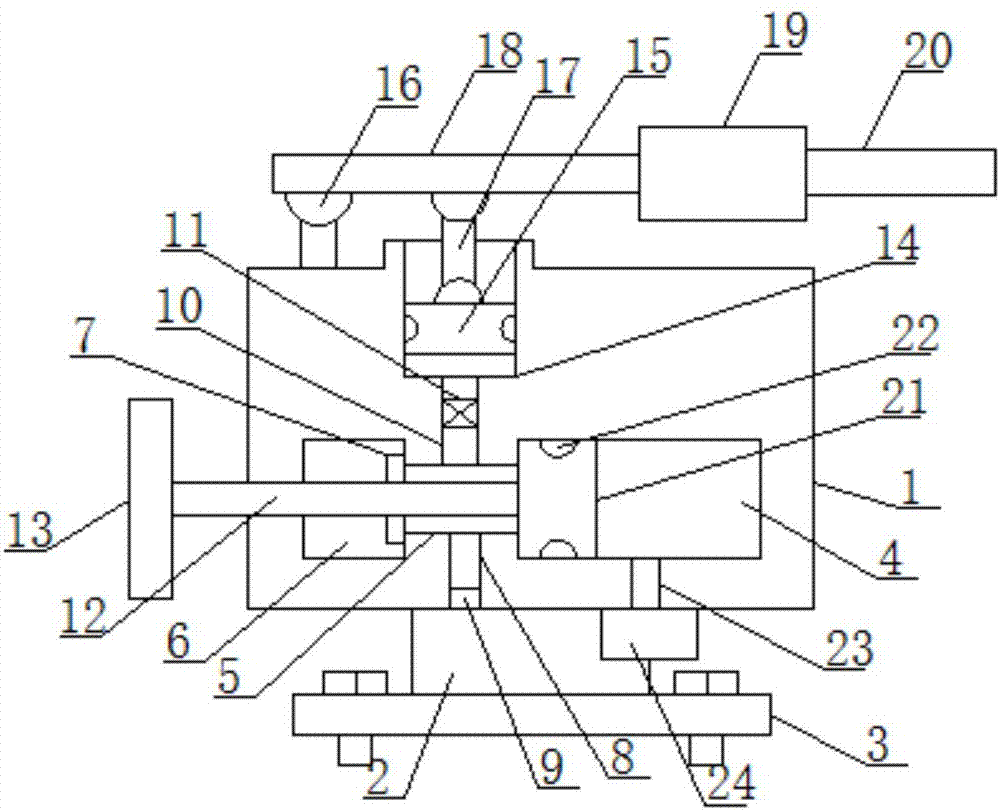 Gas-type tensile testing machine used for rod-shaped metal