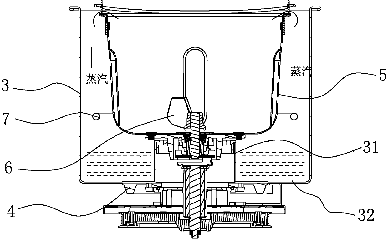 Pasta processing machine