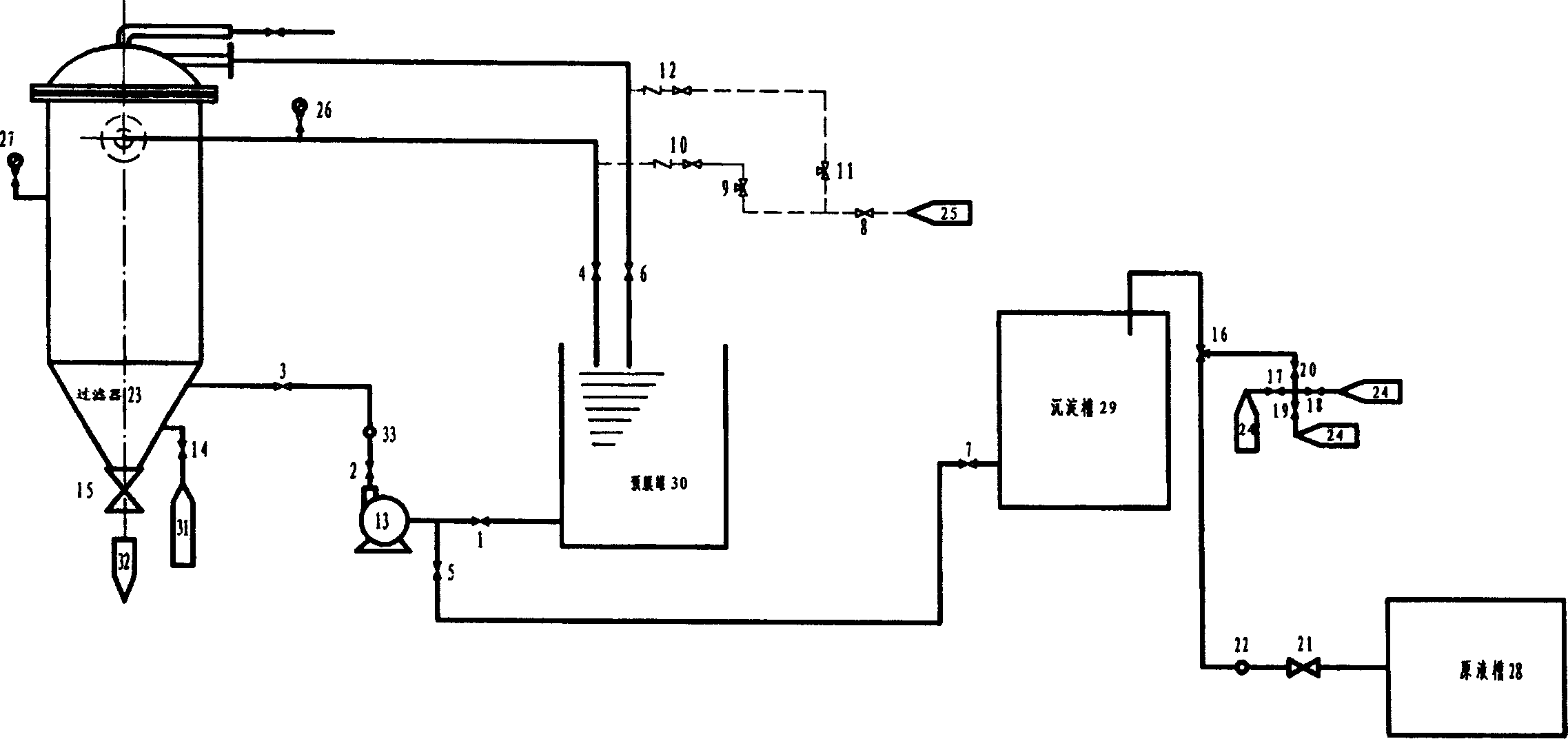 Waste magnetic suspension liquid processing method and device