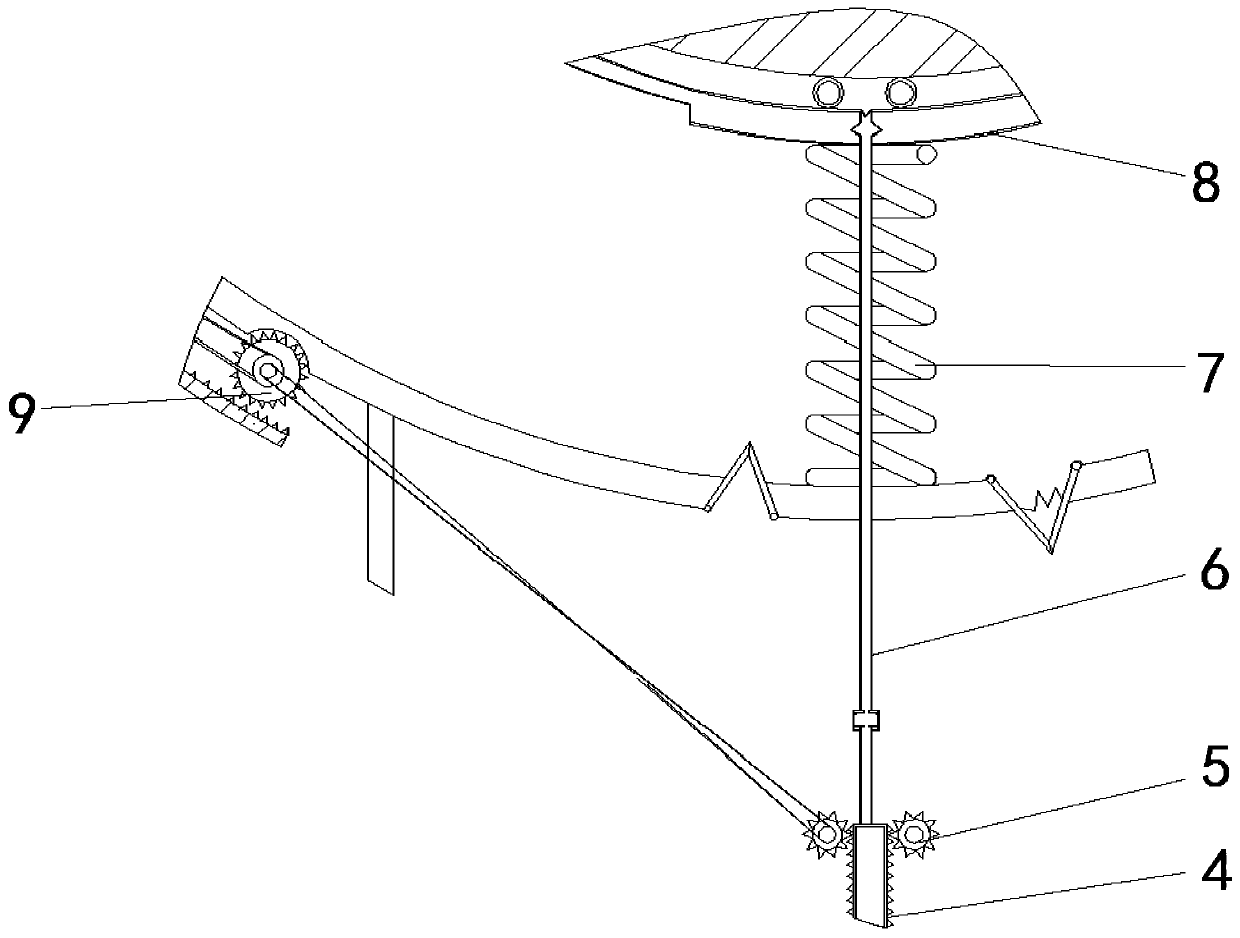 Fixing device for house drain pipe