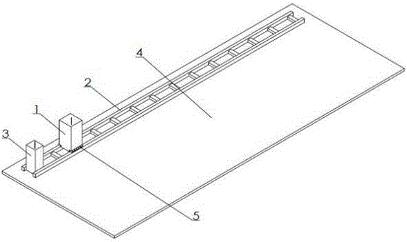 Vehicle external contour length and wheelbase measuring apparatus for vehicle check station