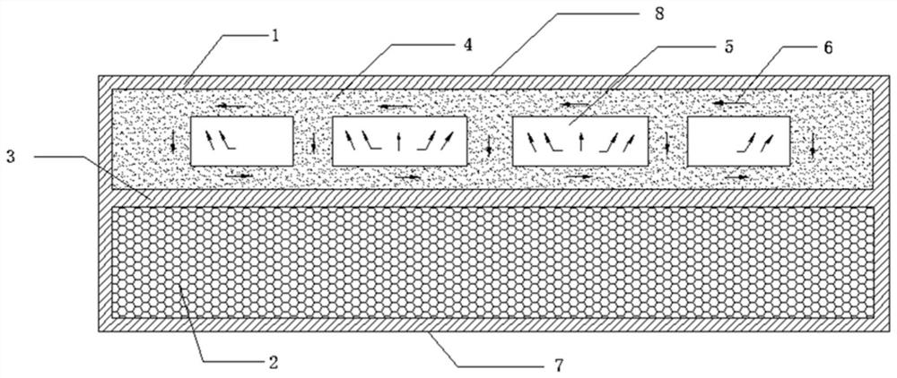 Energy storage type vapor chamber device