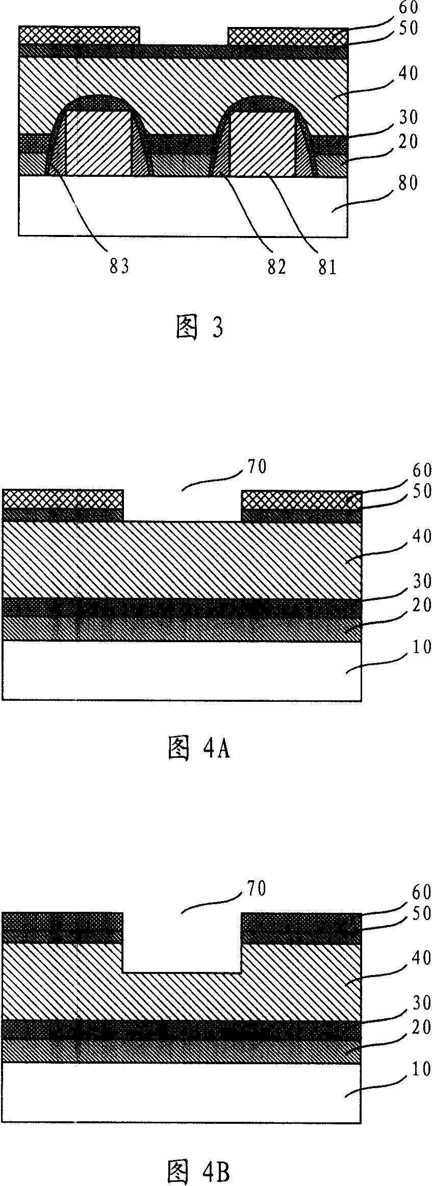 Through-hole etching method