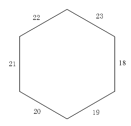 Packaging machine capable of realizing automatical forming and with hexagonal section