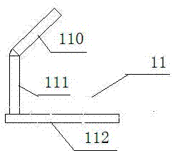 Device and method for measuring focal length, rear cut-off distance and resolution of non-coaxial optical system