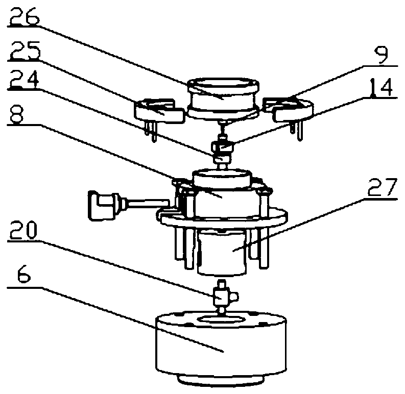 Electric control compression testing machine and testing method for in-situ imaging by using high-energy X-rays