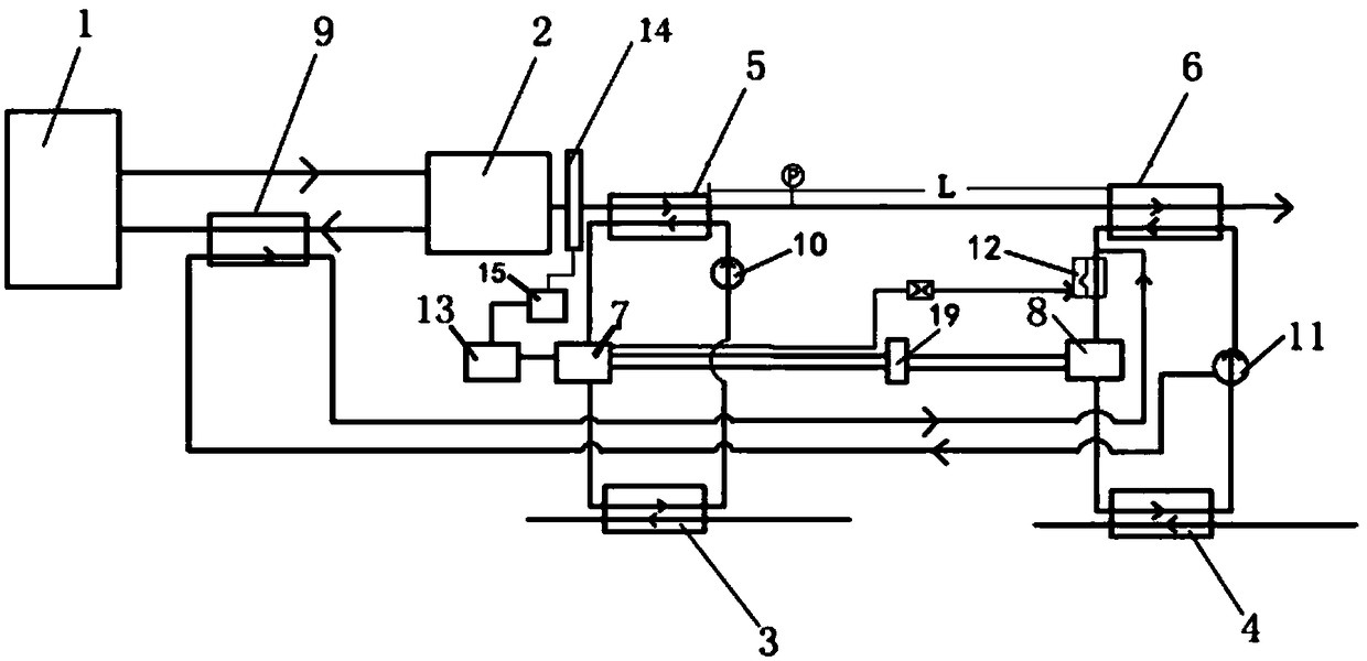 A garbage conveying device