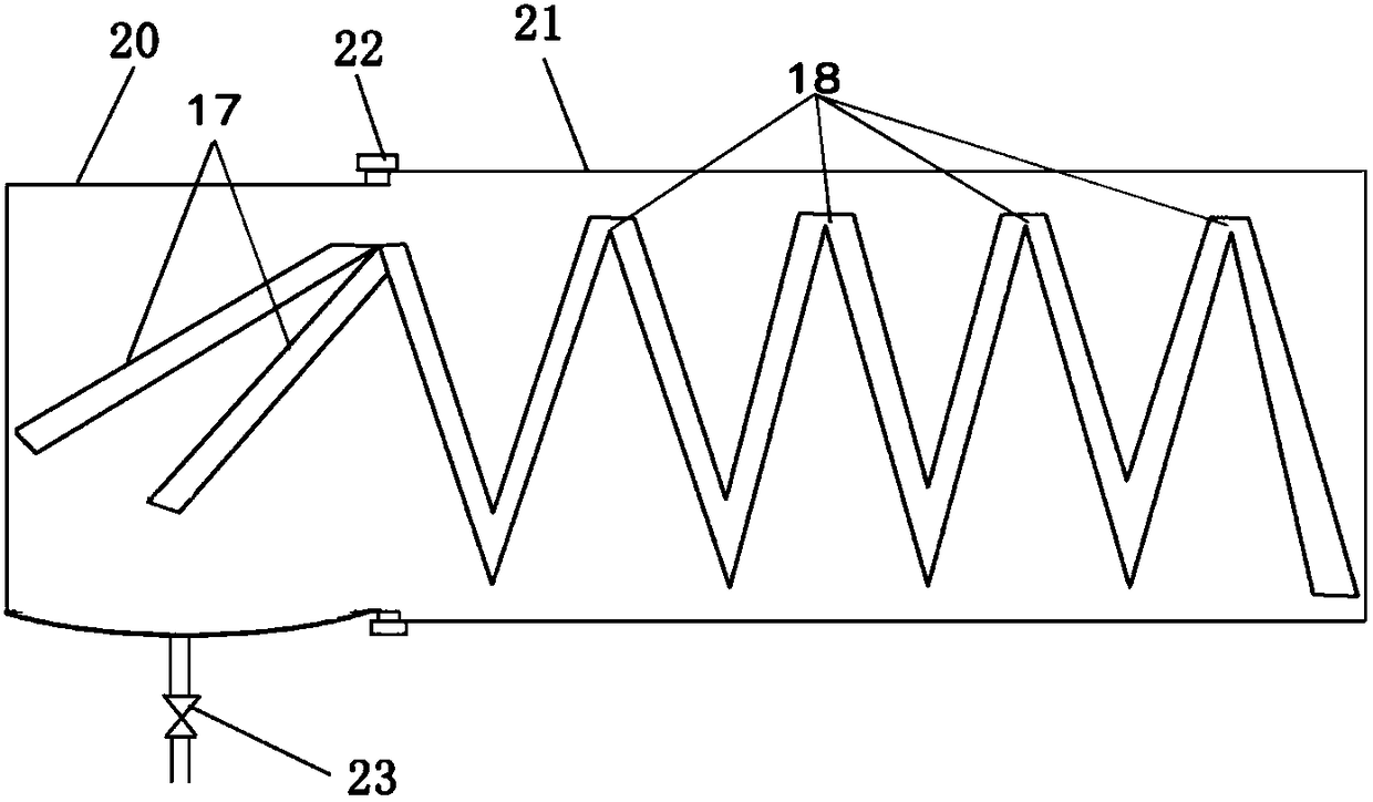 A garbage conveying device