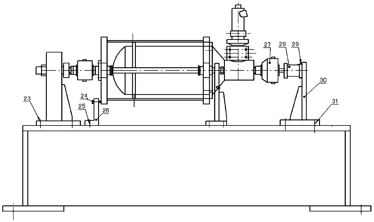 A Flange Sleeve Test Rig for Ground Ignition Test of Roll Control Engine