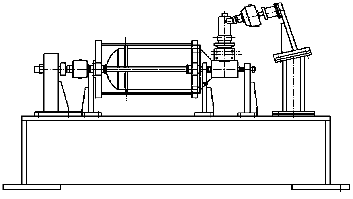 A Flange Sleeve Test Rig for Ground Ignition Test of Roll Control Engine